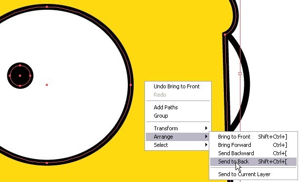 Arrange Layers From Front to Back