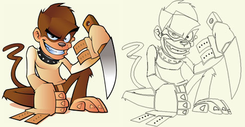 Angry Monkey