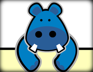 Cute Hippo