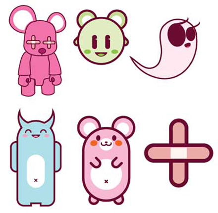 Cute Monster Vector