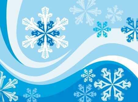 Free Vector Free Snowflakes Vector Image