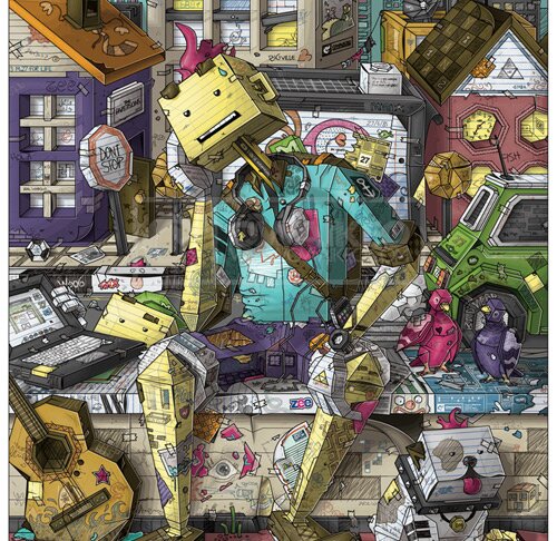 Creating a Super Detailed Illustration Step by Step with OwaikeO 