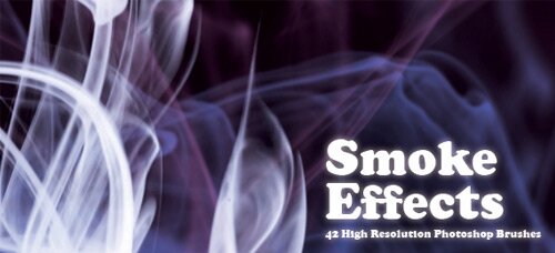 Stunning Smoke Effects: 42 High Resolution Photoshop Brushes
